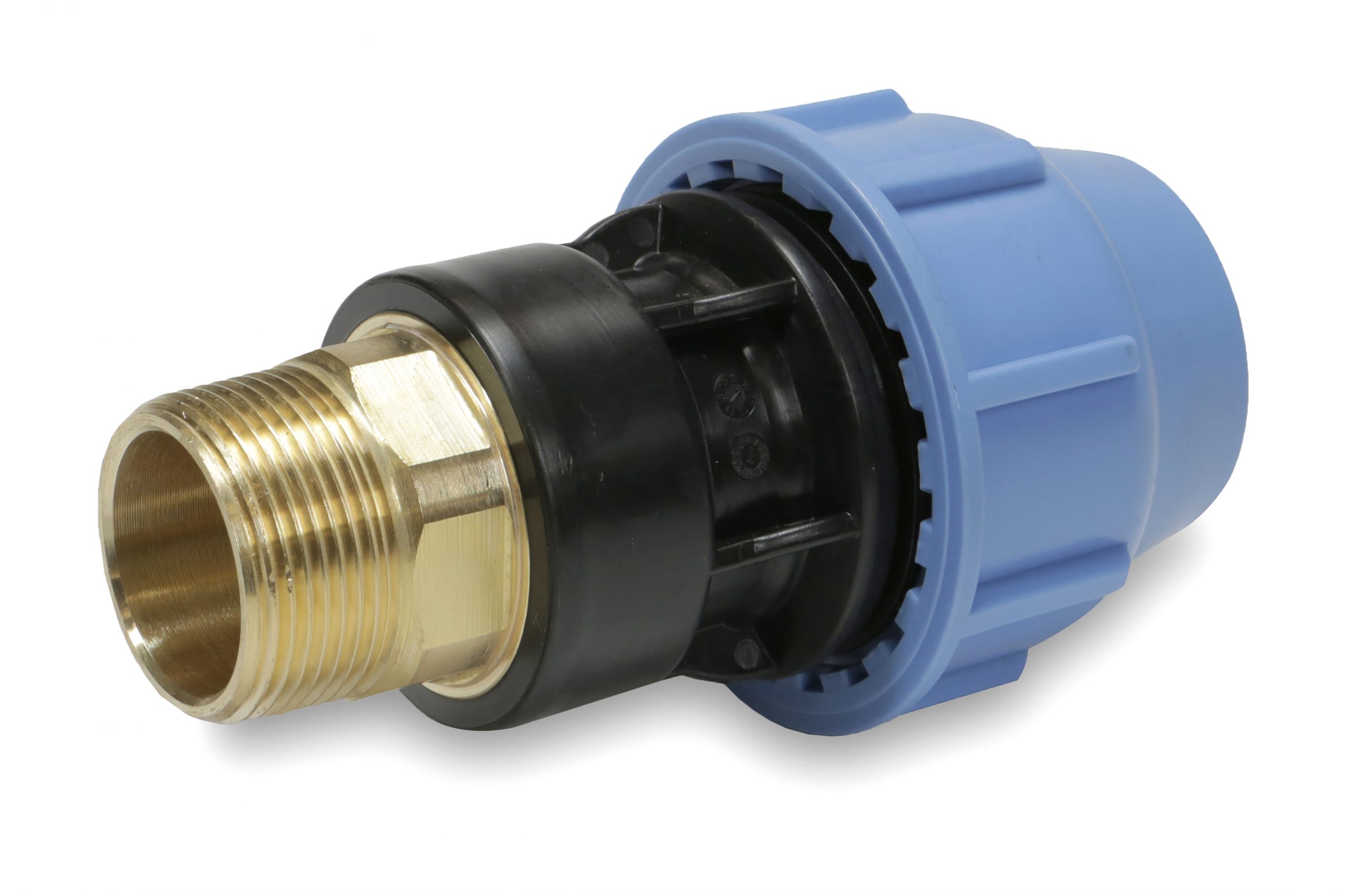 Blueseal16 - Raccordi a compressione con inserti in ottone compression fittings - SAB